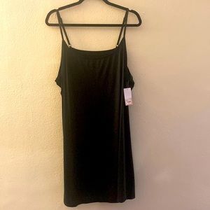 Lane Bryant black slip NWT
